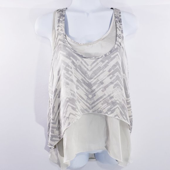 LC Lauren Conrad Womens Top‎ Racerback Double Tank - Picture 4 of 7